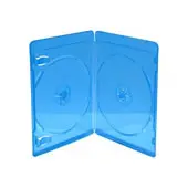 Details zu Blu-Ray-Hülle für 2 Disks - 7mm SLIM - blau ArtNr.99759-3739